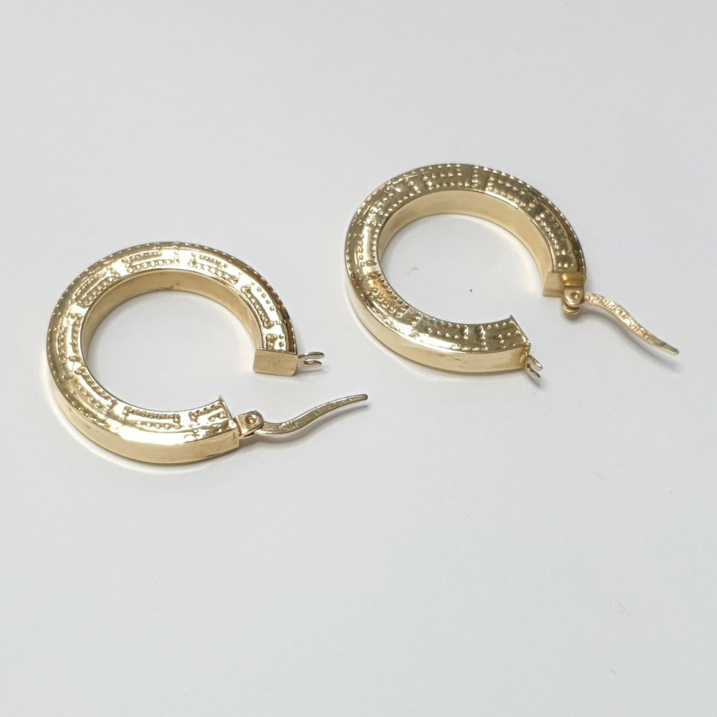 ARRACADAS PAR ORO 14 K 3,90 GRMS (SEMINUEVO)