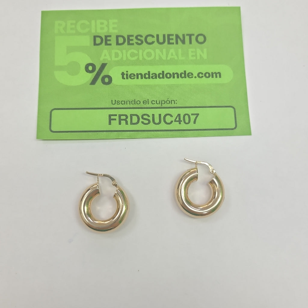 ARRACADAS ORO 14K 3 (NUEVO)