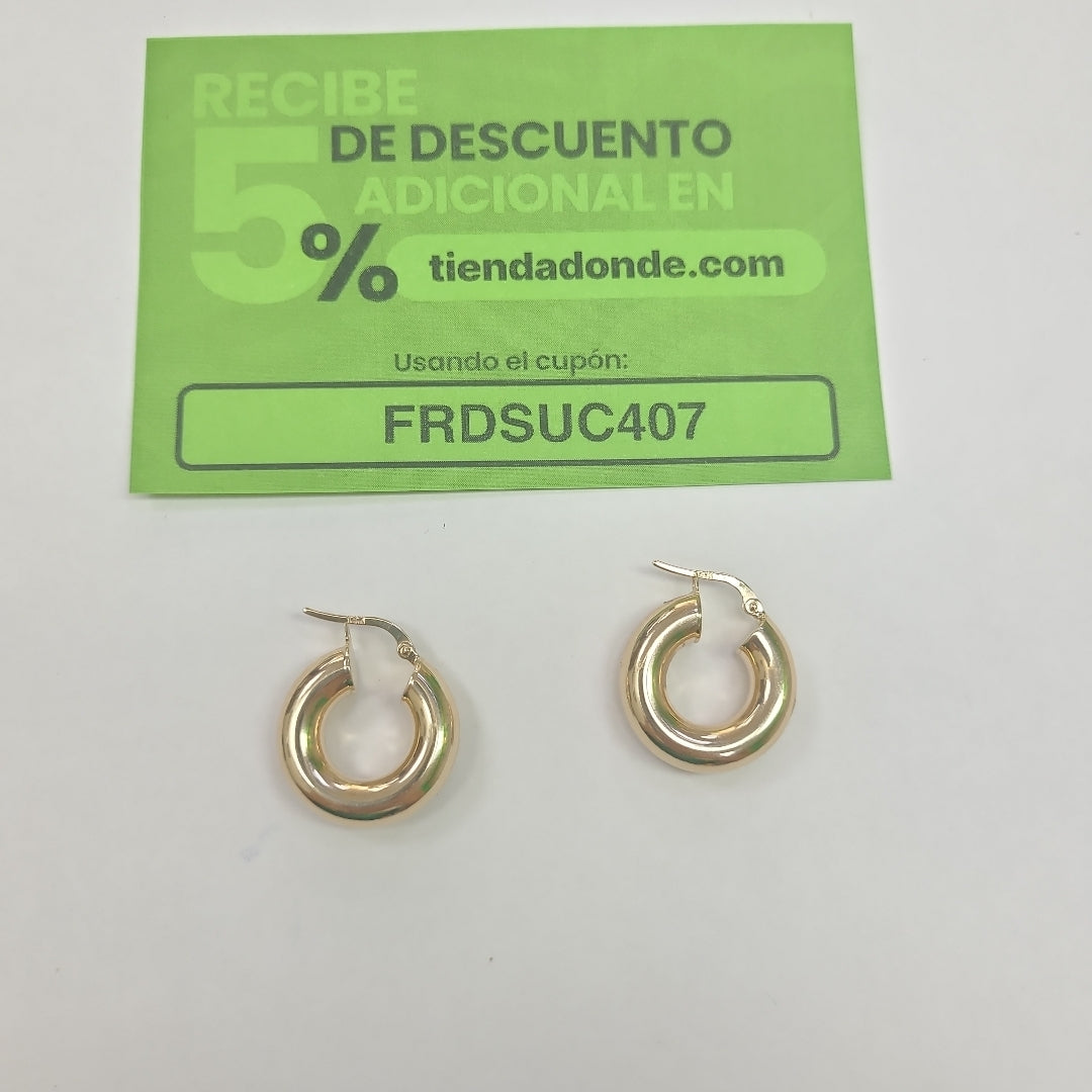 ARRACADAS ORO 14K 3 (NUEVO)