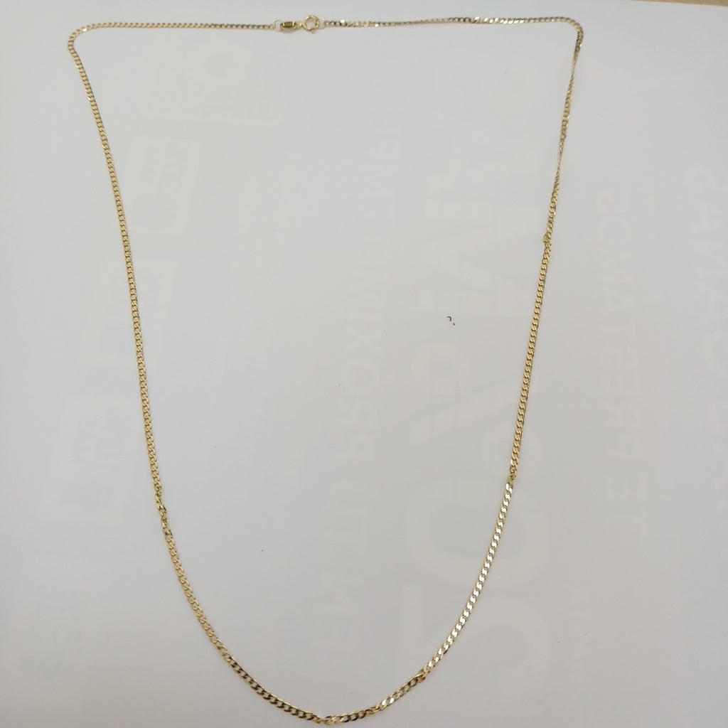 CADENAS BARBADA AMARILLA ORO 14K 2 (NUEVO)