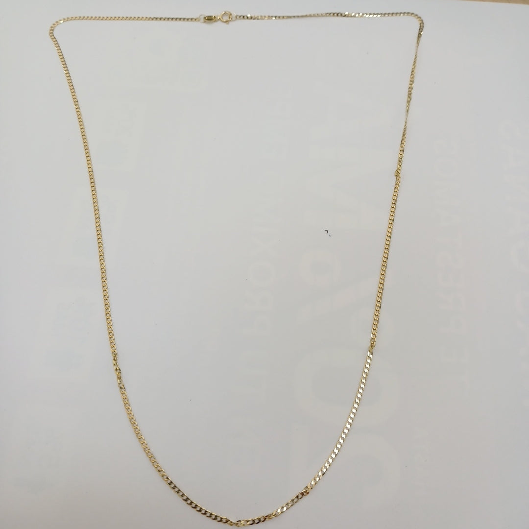CADENAS BARBADA AMARILLA ORO 14K 2 (NUEVO)