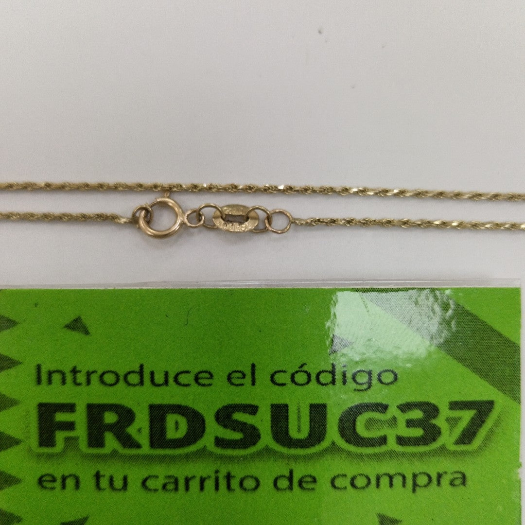 CADENA ORO 10 K 2.3 GRMS (SEMINUEVO)