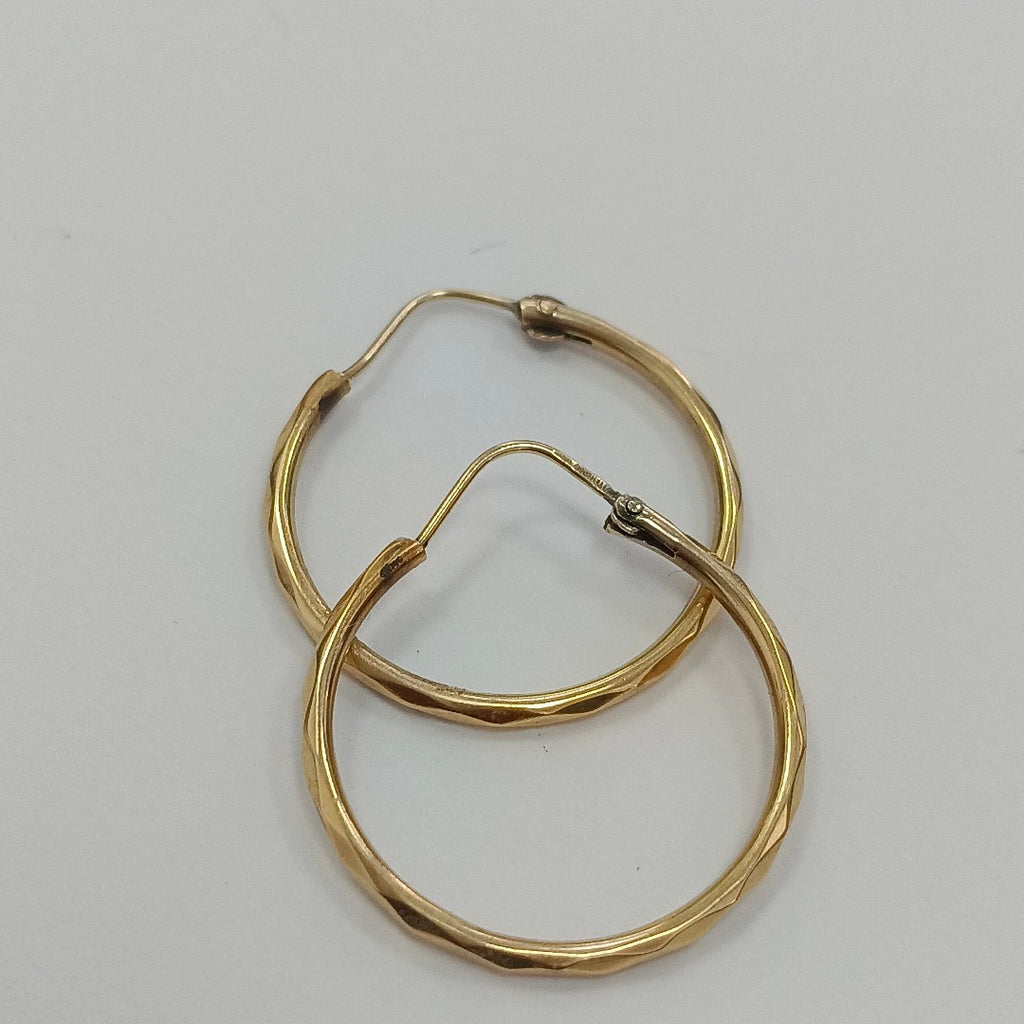 ARRACADAS PAR ORO 14 K 1.6 GRMS (SEMINUEVO)