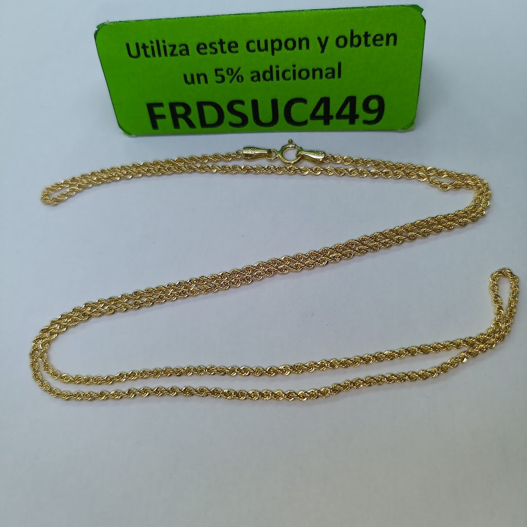 CADENAS TORSAL ORO 14K 1.7 (NUEVO)