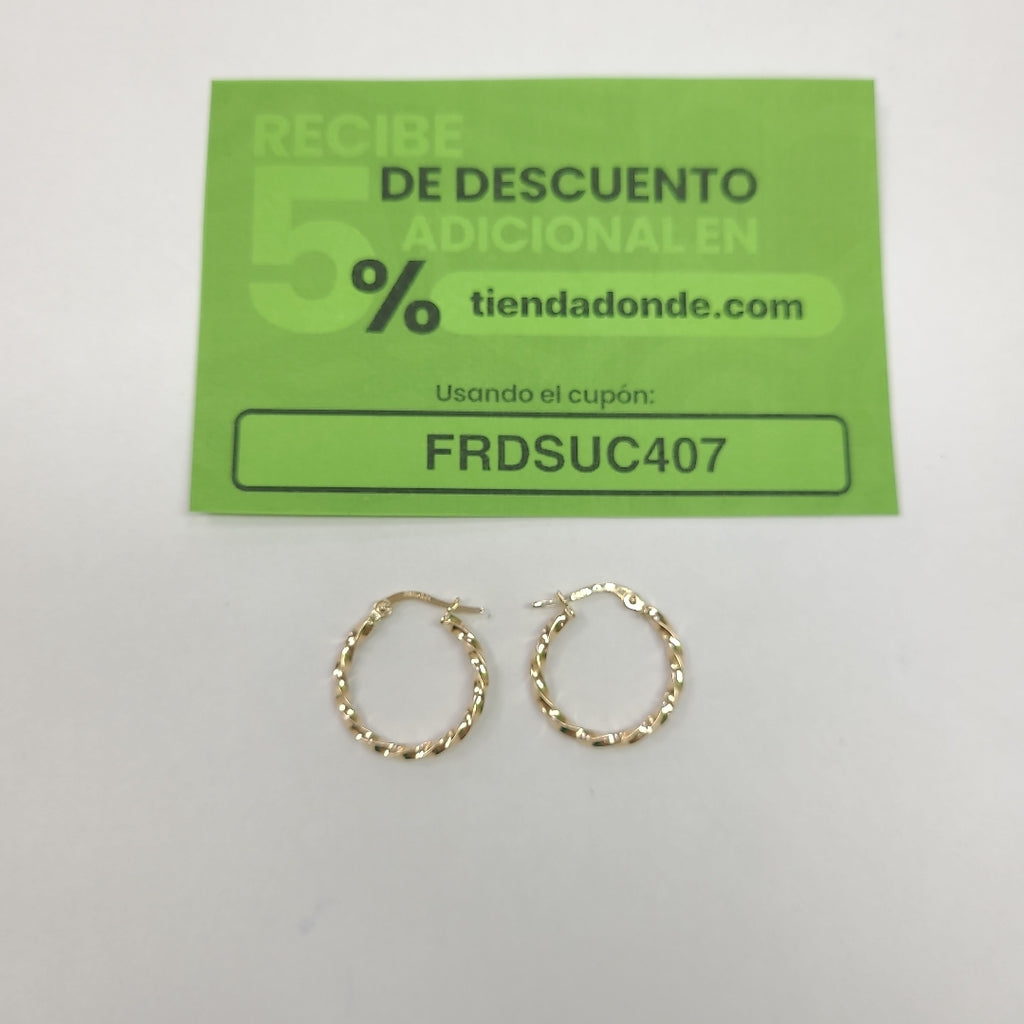 ARRACADAS ORO 14K 1 (NUEVO)