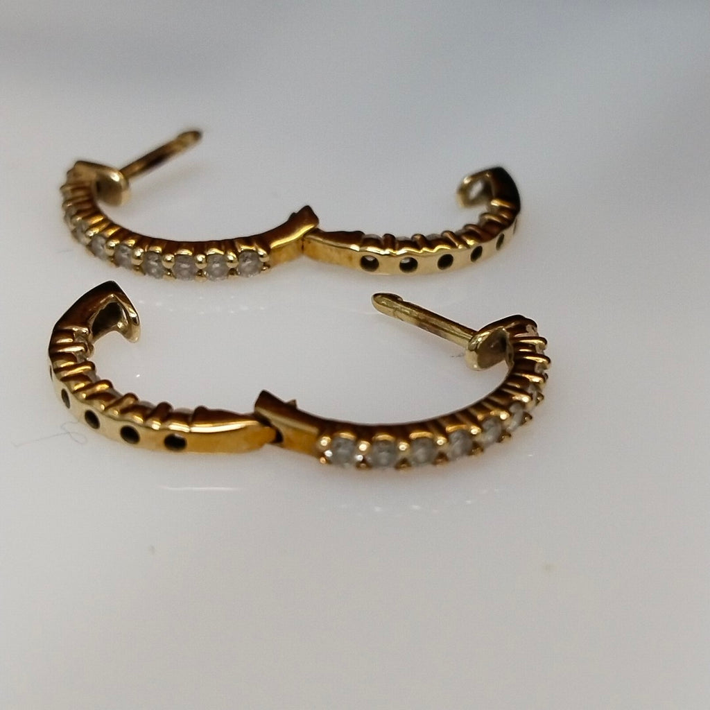 ARETES PAR ORO 14 K 2,90 GRMS (SEMINUEVO)