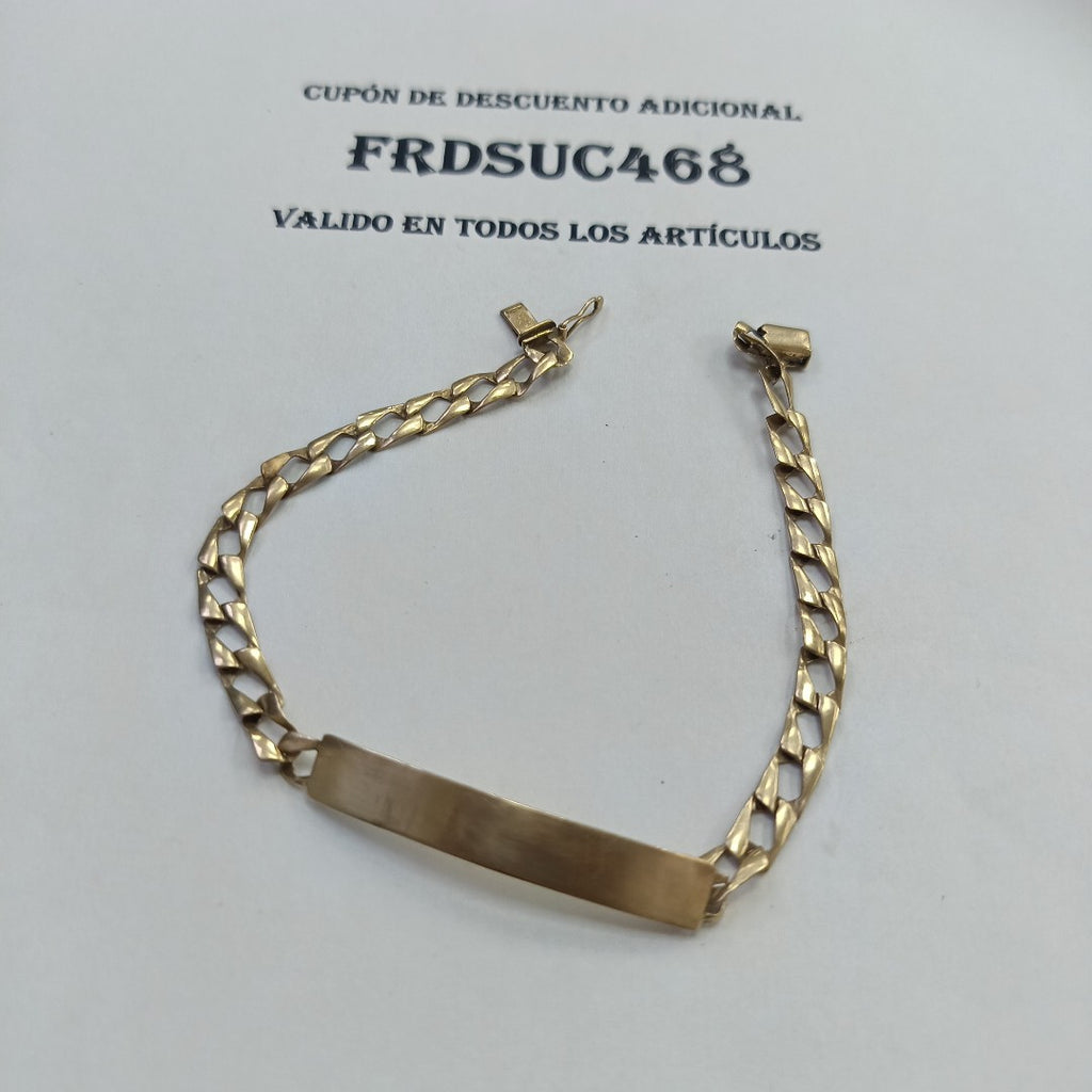 ESCLAVA ORO 14 K 8.4 GRMS (SEMINUEVO)