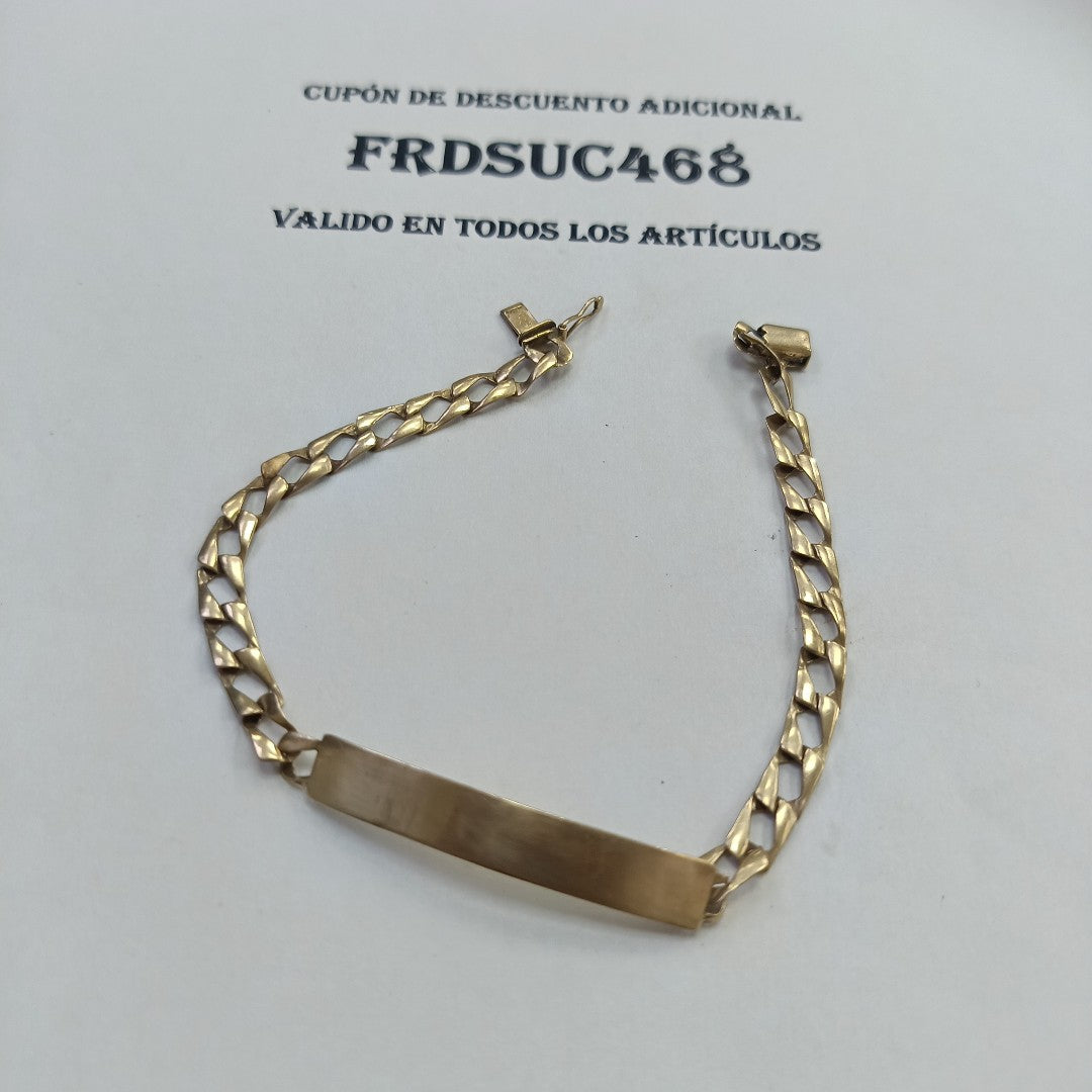 ESCLAVA ORO 14 K 8.4 GRMS (SEMINUEVO)