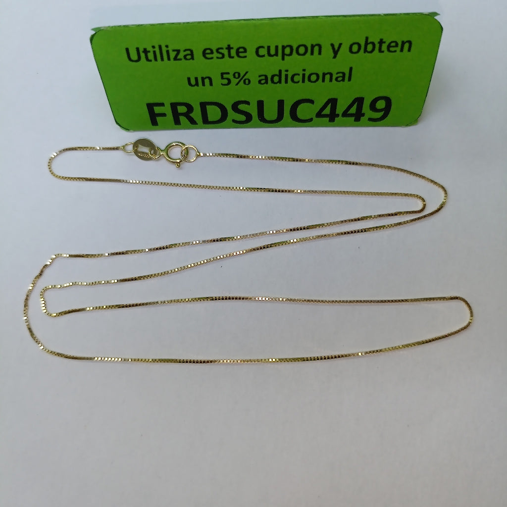 CADENAS ESPECIAL ORO 14K 1.2 (NUEVO)