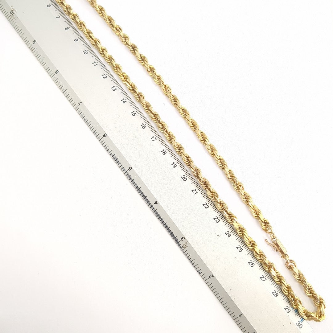 CADENA ORO 14 K 57.5 GRMS (SEMINUEVO)