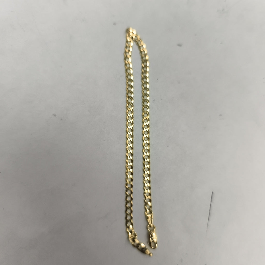 PULSERAS CABALLERO BARBADA AMARILLA ORO 14K 2.9 (NUEVO)