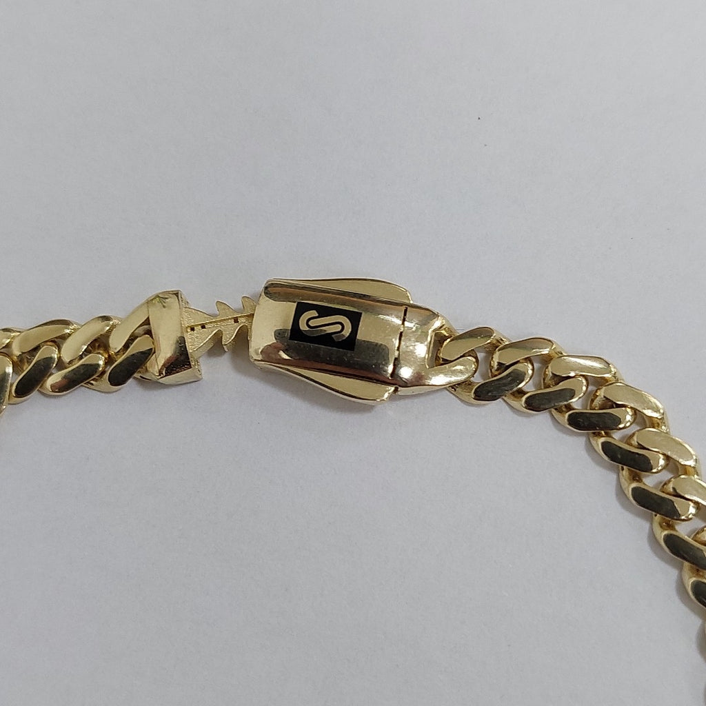 PULSERA MONACO ORO 14K 5.3 (NUEVO)