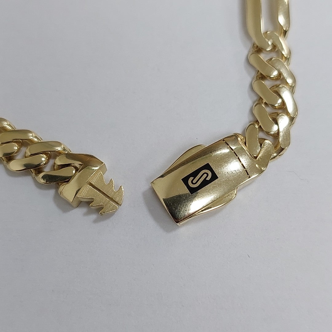 PULSERA MONACO ORO 14K 6.9 (NUEVO)