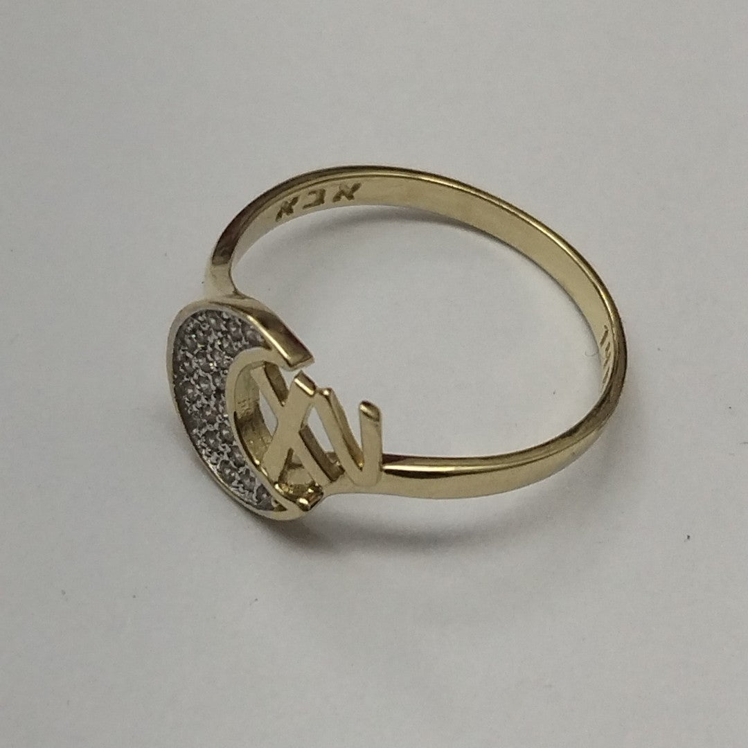 ANILLO ORO 14 K 1.7 GRMS (SEMINUEVO)