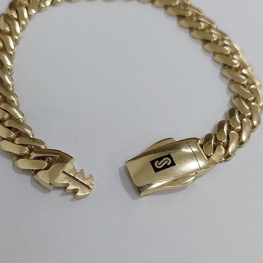 PULSERA MONACO ORO 14K 9.6 (NUEVO)