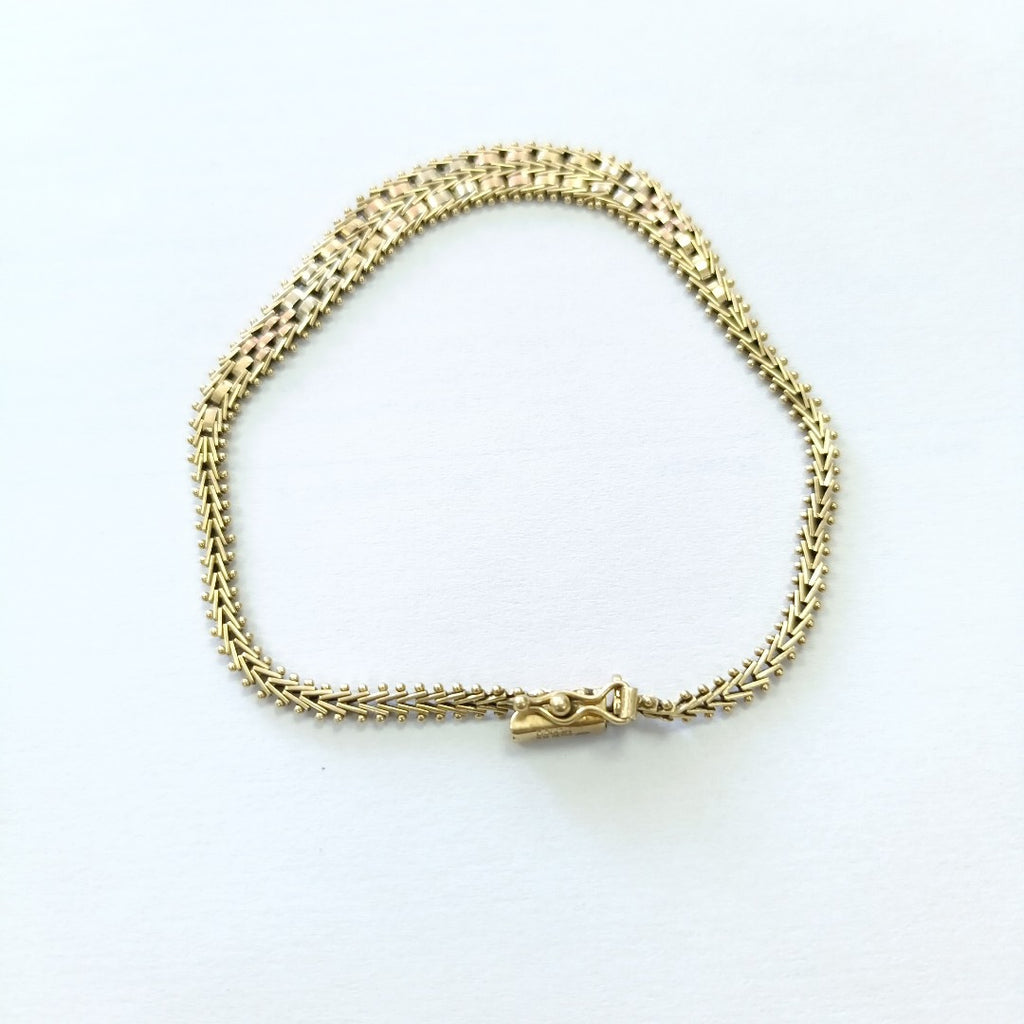 PULSERA ORO 14 K 8.3 GRMS (SEMINUEVO)