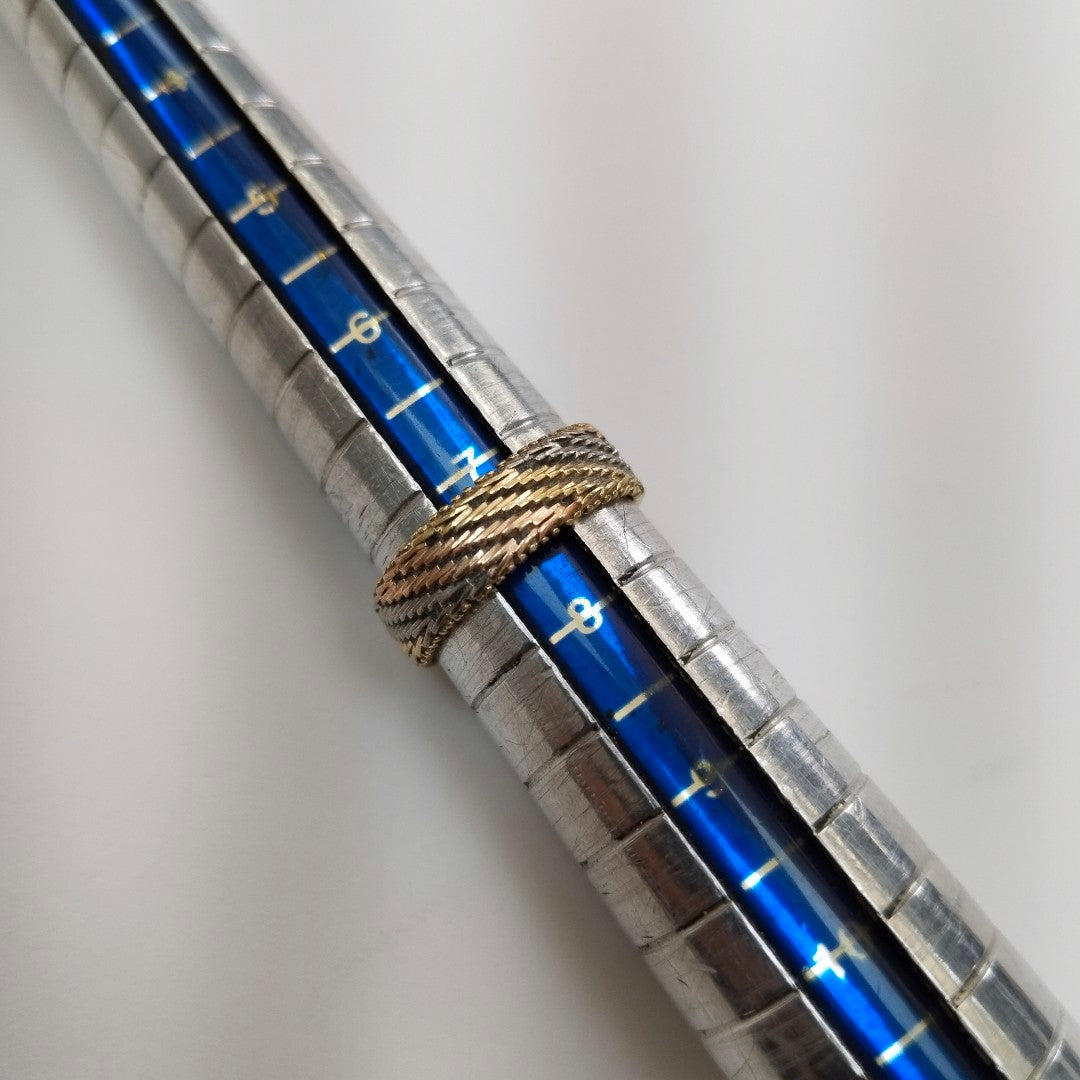 ANILLO ORO 14 K 5.3 GRMS (SEMINUEVO)
