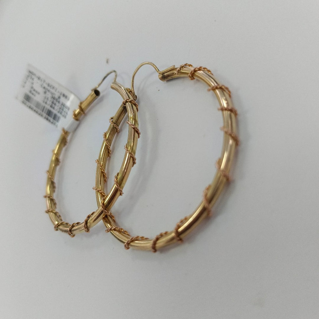ARRACADAS PAR ORO 10 K 6.4 GRMS (SEMINUEVO)