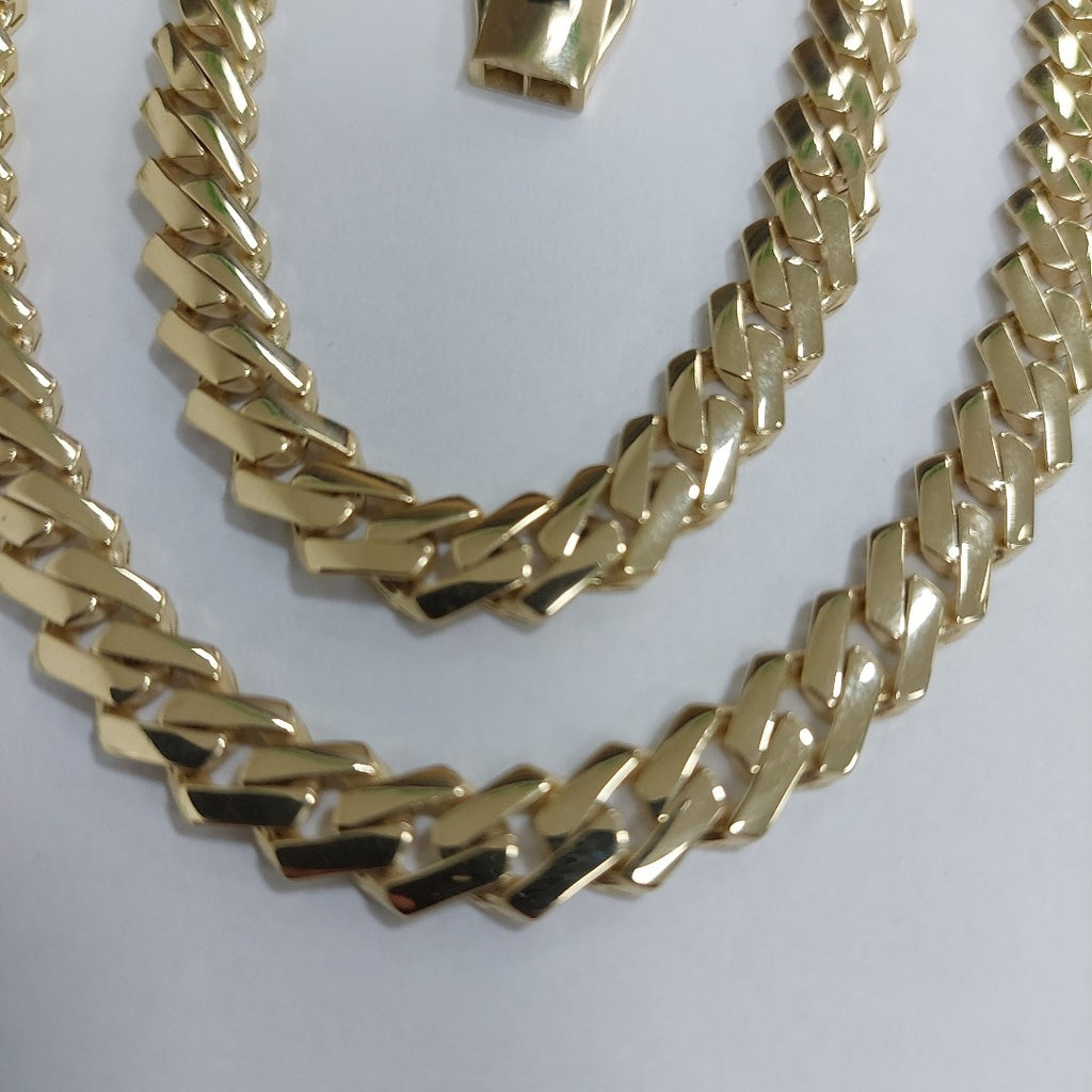 CADENA MONACO ORO 14K 24.8 (NUEVO)