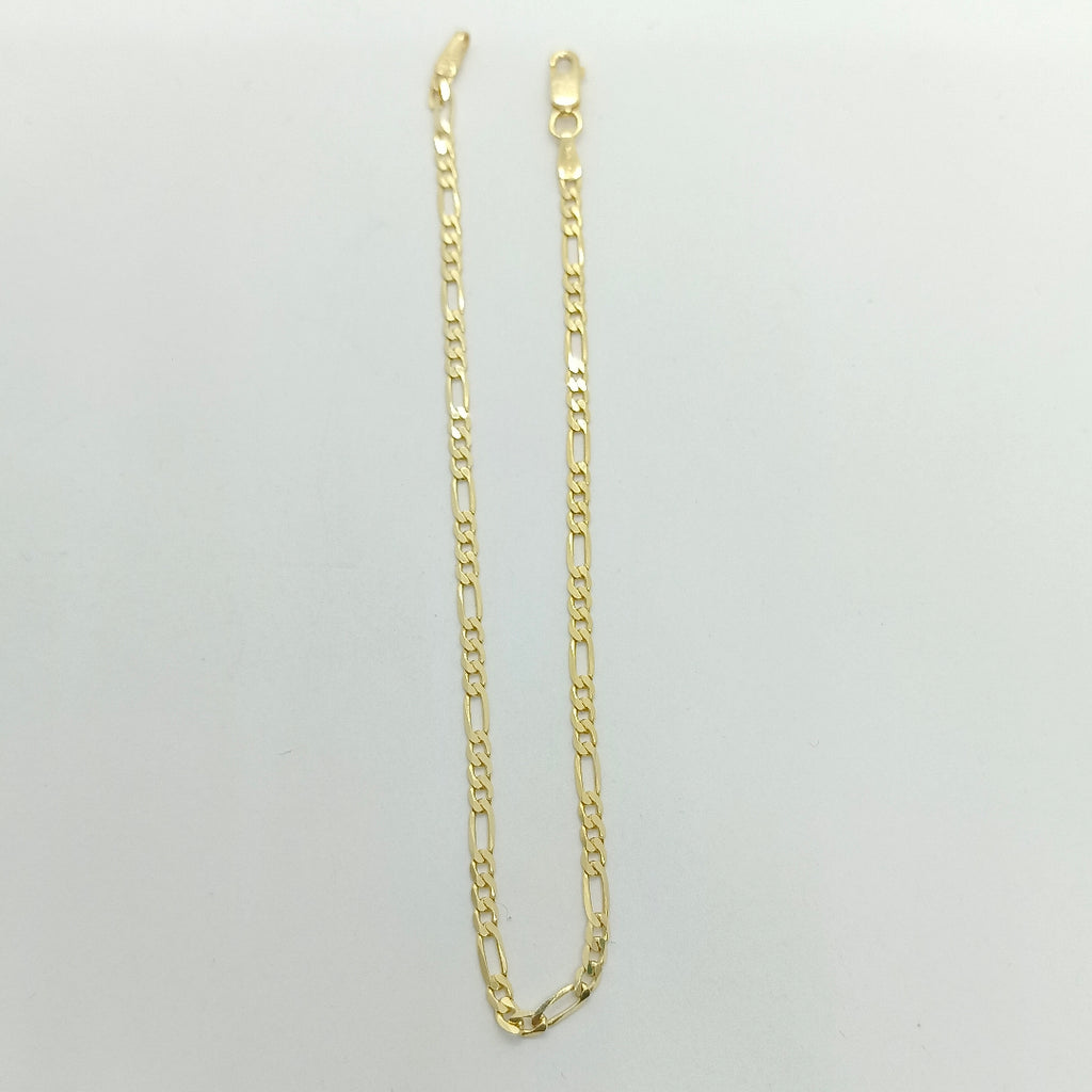 PULSERAS CABALLERO CARTIER 3 1 AMARILLA ORO 14K 2.2 (NUEVO)