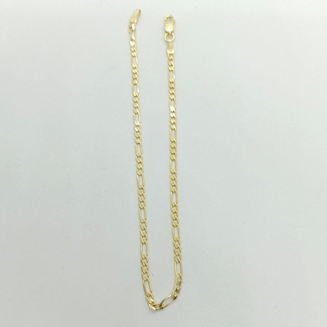 PULSERAS CABALLERO CARTIER 3 1 AMARILLA ORO 14K 2.2 (NUEVO)