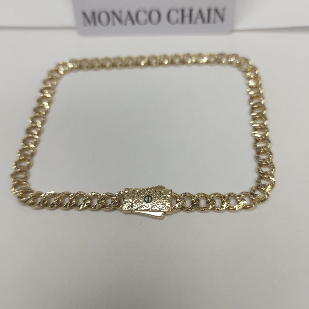 PULSERAS CABALLERO ORO 14K 5 (NUEVO)