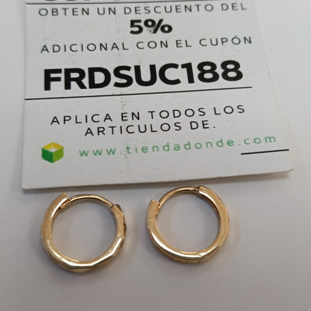 HUGGIES ORO 14K 1.3 (NUEVO)