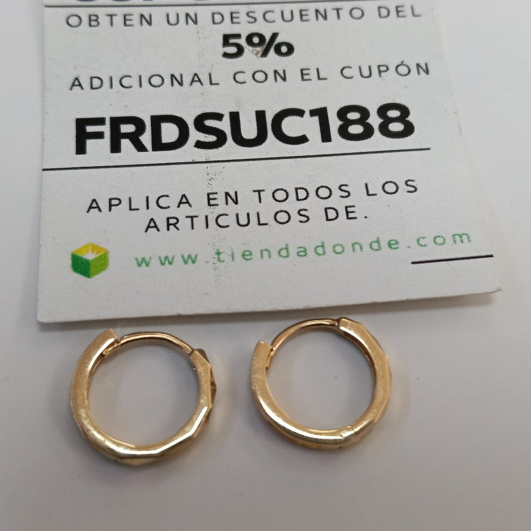 HUGGIES ORO 14K 1.3 (NUEVO)