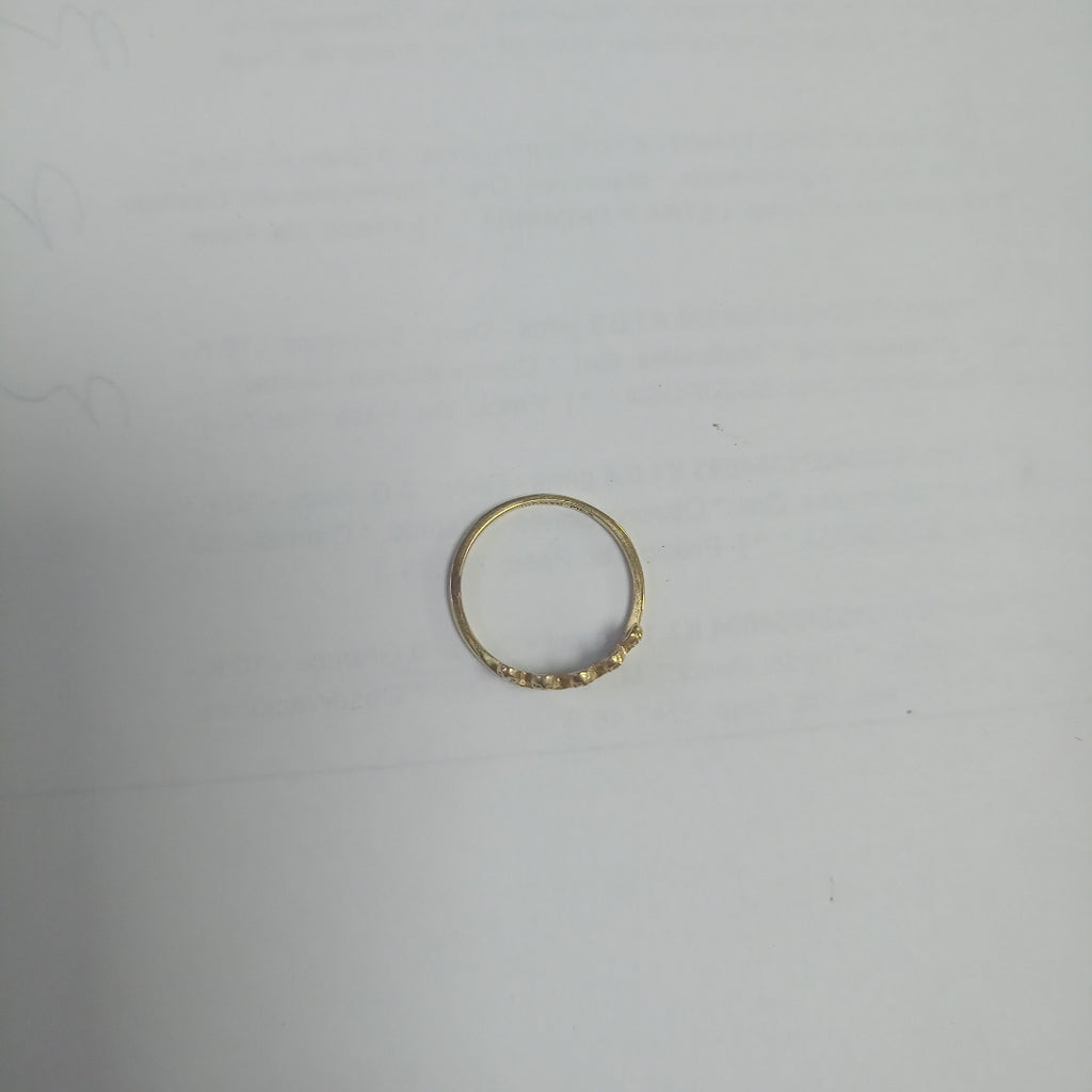 ANILLO DE GRADUACIÓN ORO 10 K 1 GRMS (SEMINUEVO)