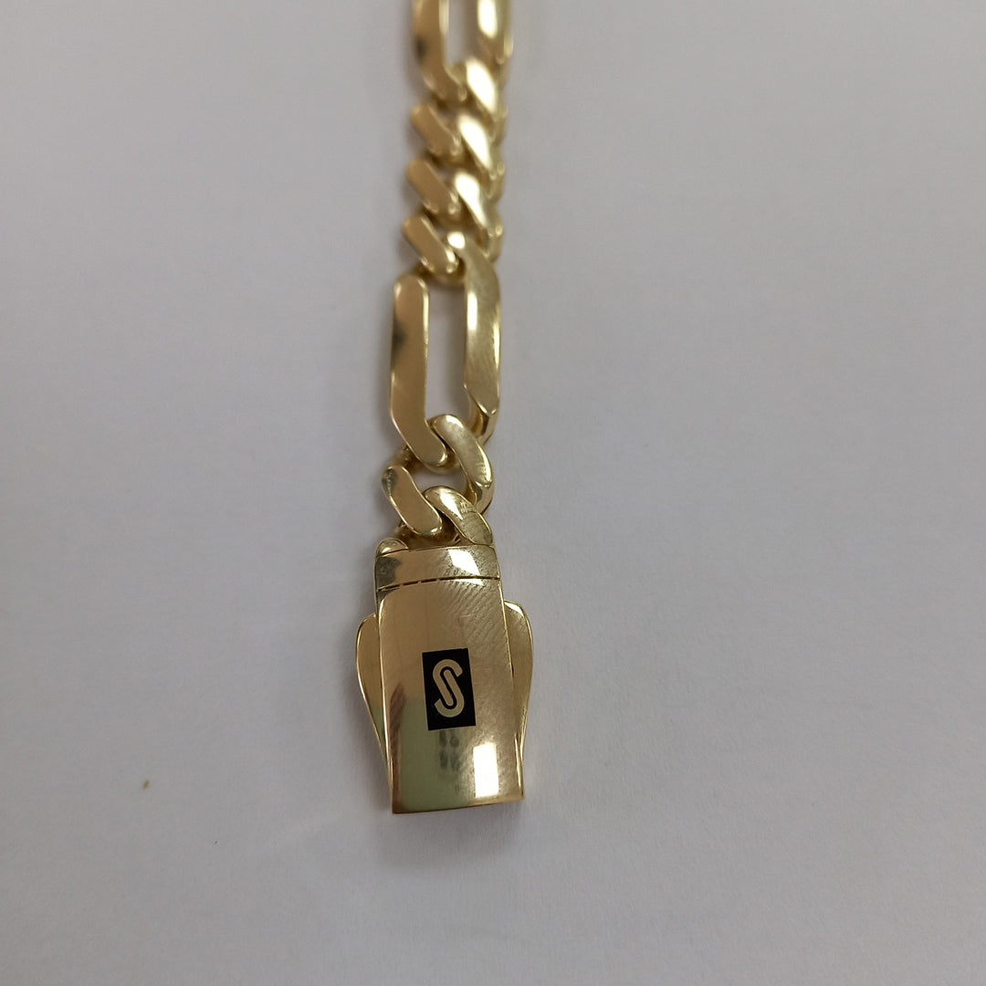 PULSERA MONACO ORO 14K 9.1 (NUEVO)