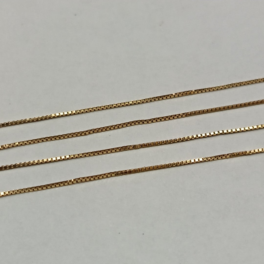 CADENA ORO 14 K 0.9 GRMS (SEMINUEVO)
