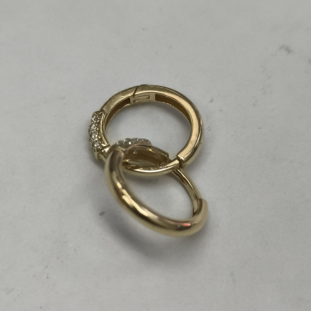 HUGGIES ORO 14K 1.4 (NUEVO)