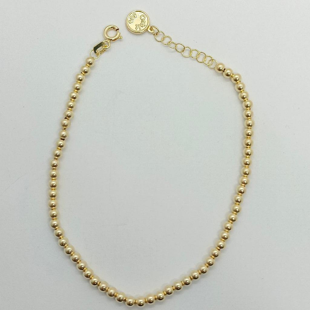 PULSERAS DAMA ORO 14K 1.9 (NUEVO)