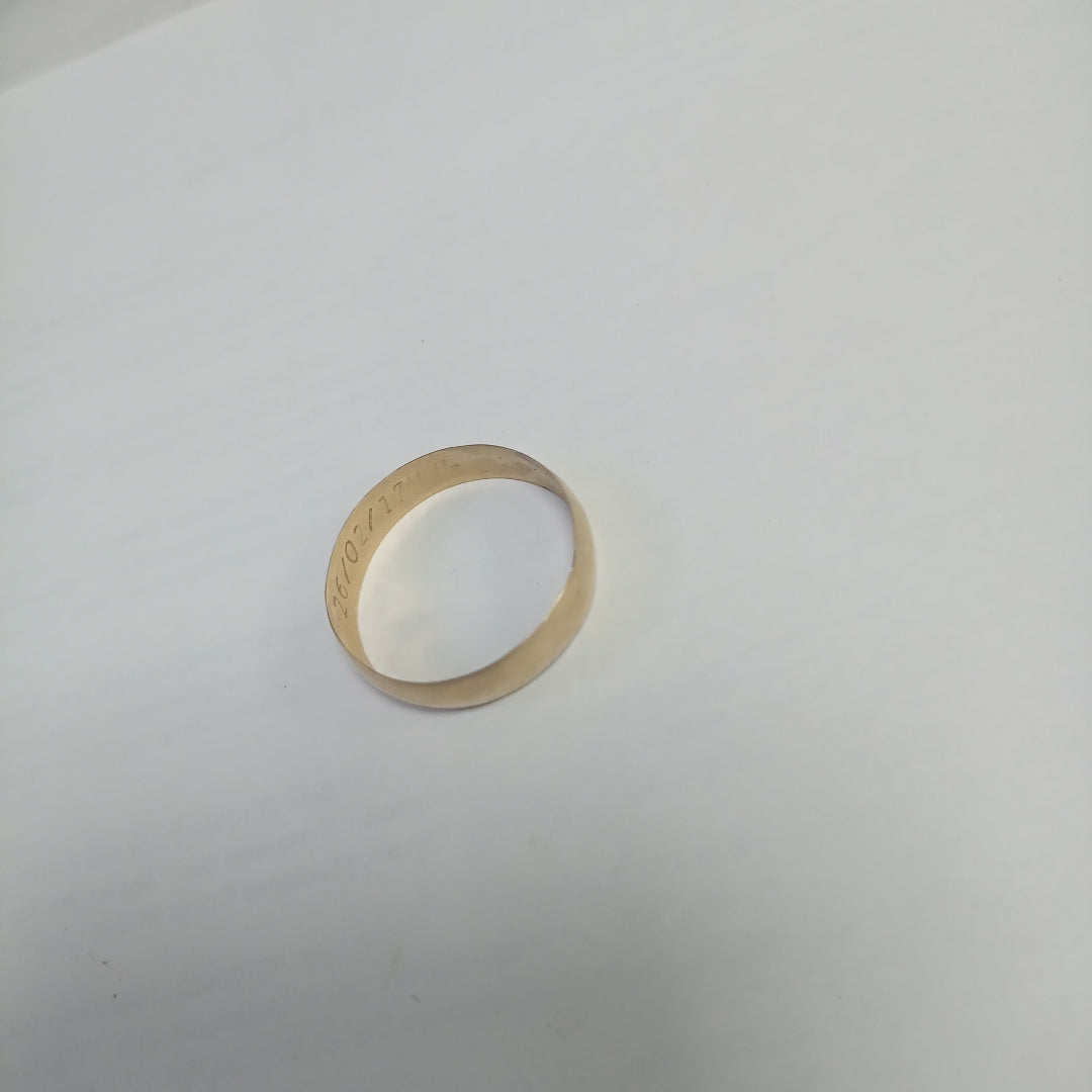 ARGOLLA ORO 10 K 1.6 GRMS (SEMINUEVO)