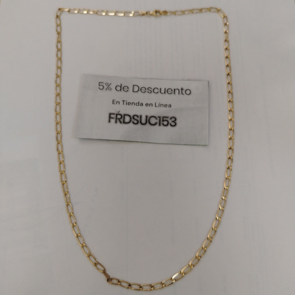 CADENA ORO 10 K 9.8 GRMS (SEMINUEVO)
