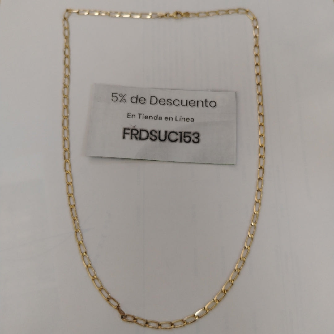 CADENA ORO 10 K 9.8 GRMS (SEMINUEVO)