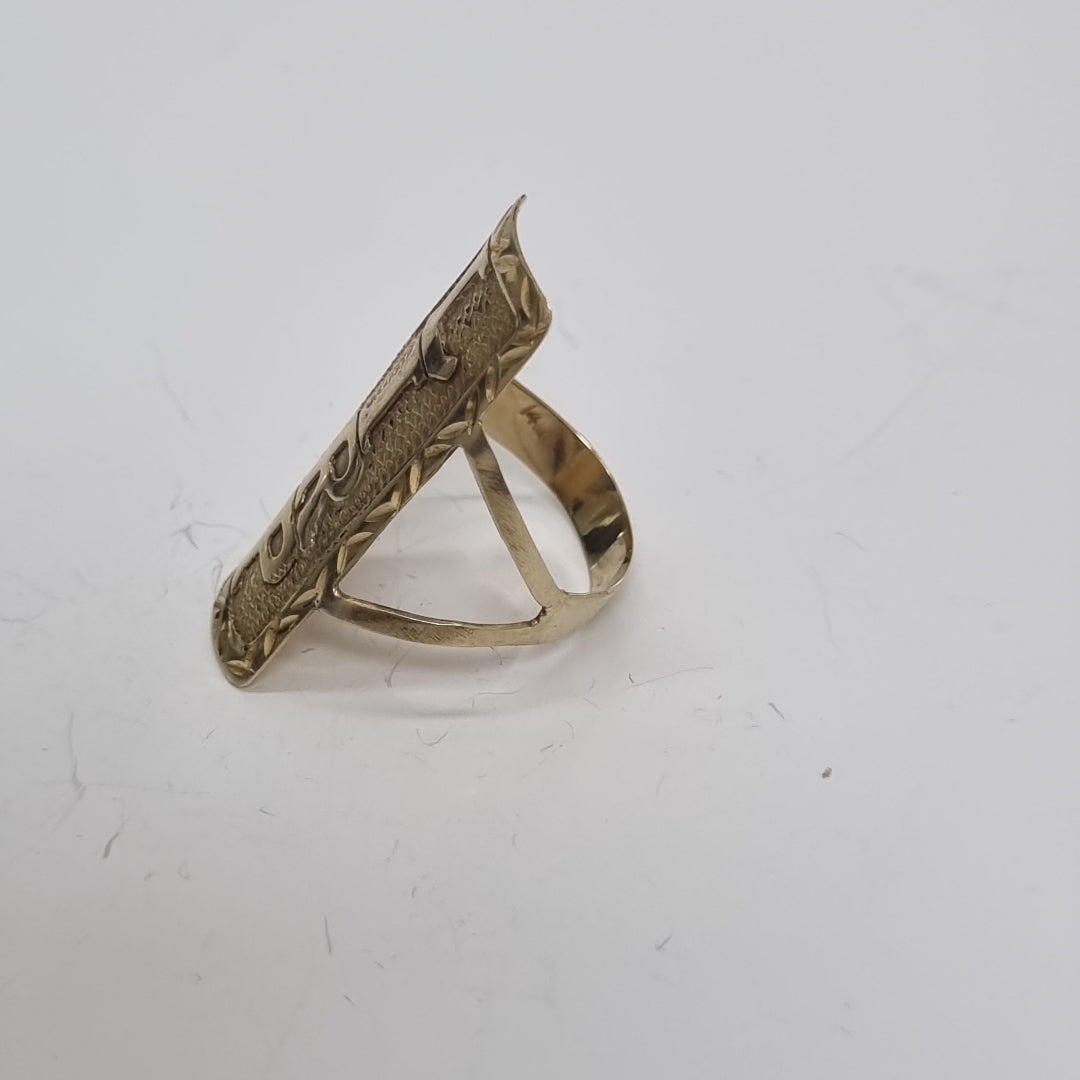 ANILLO ORO 14 K 2.2 GRMS (SEMINUEVO)