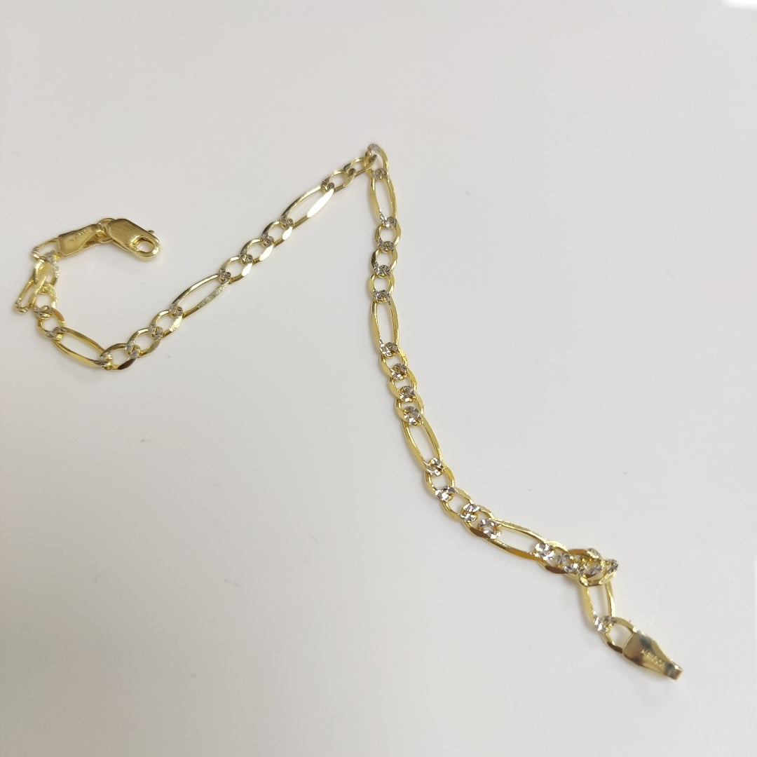 PULSERAS DAMA CARTIER 3 1 DIAMANTADA ORO 14K 2.6 (NUEVO)