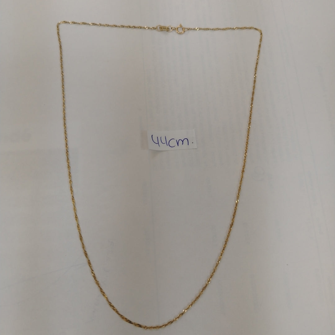 CADENA ORO 10 K 1.1 GRMS (SEMINUEVO)