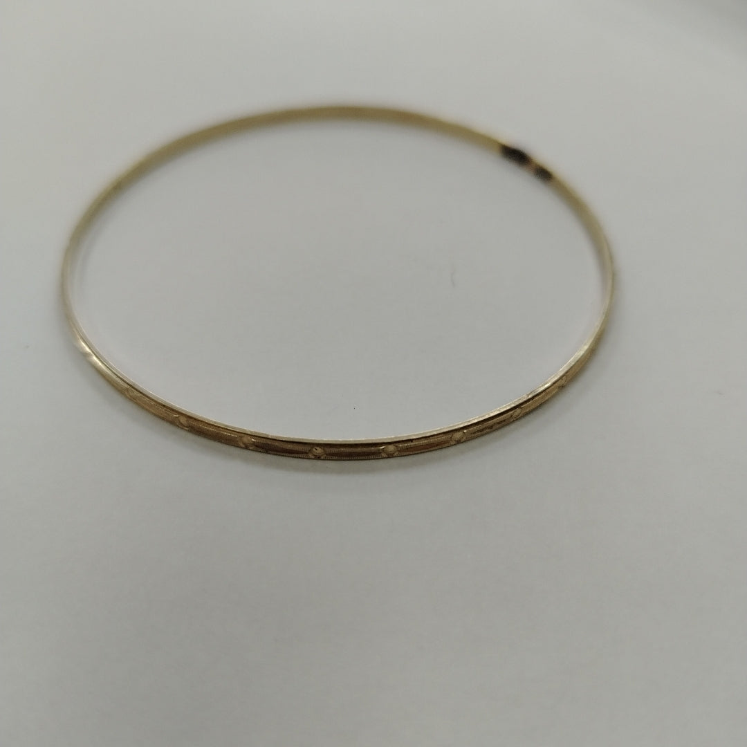 PULSERA RIGIDA ORO 8 K 4,80 GRMS (SEMINUEVO)