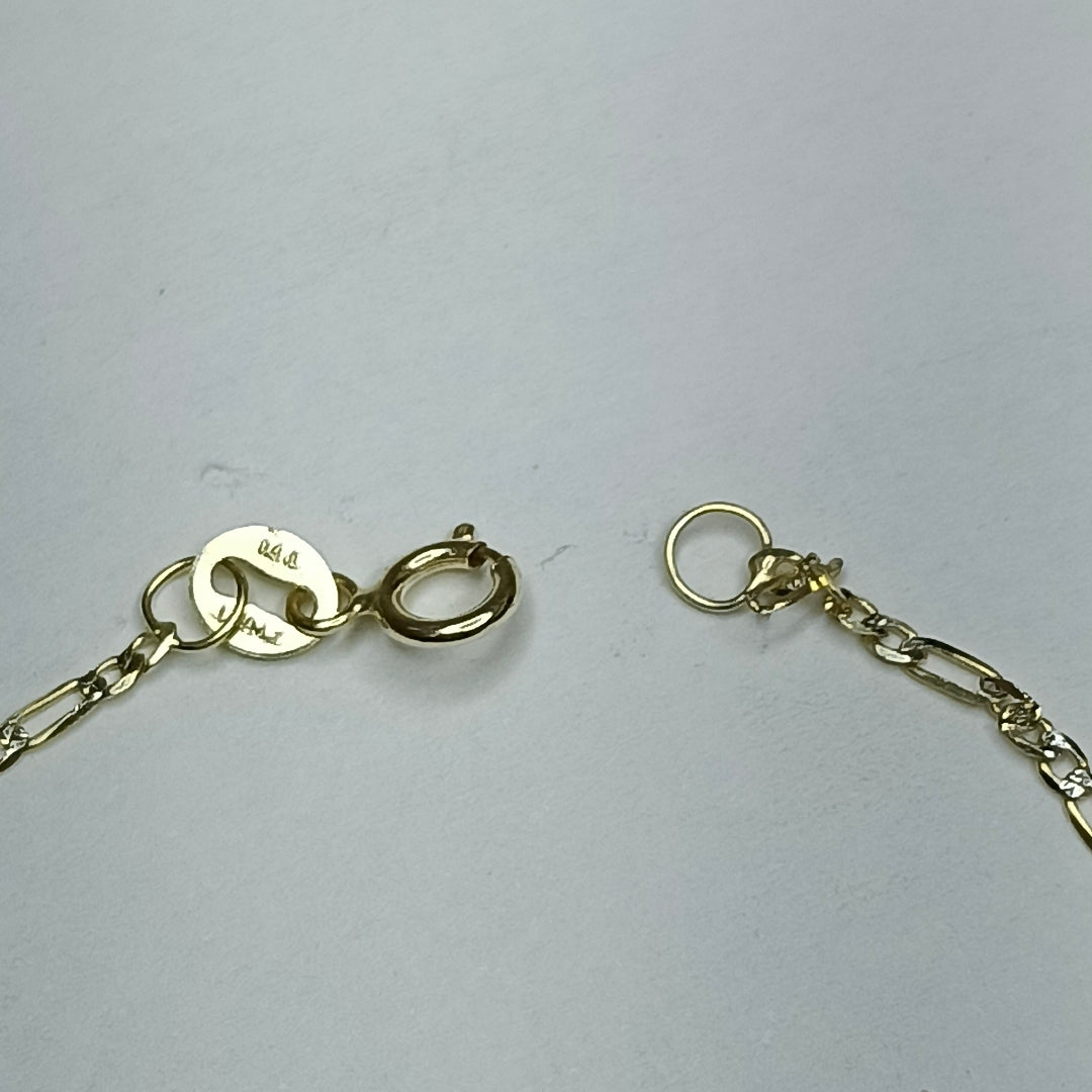 PULSERAS DAMA CARTIER 3 1 DIAMANTADA ORO 14K 0.8 (NUEVO)