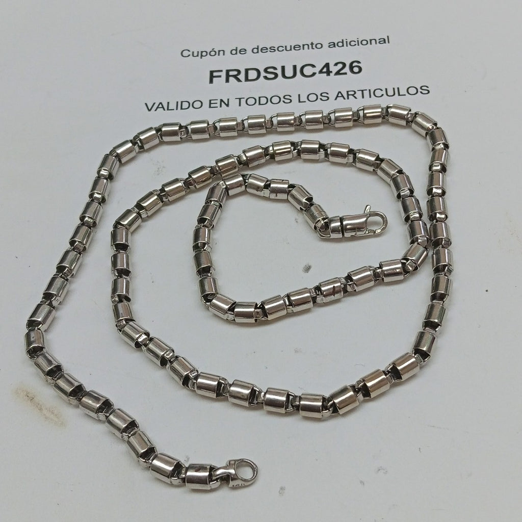 COLLAR ORO, ORO BLANCO 14 K 41.4 GRMS (SEMINUEVO)