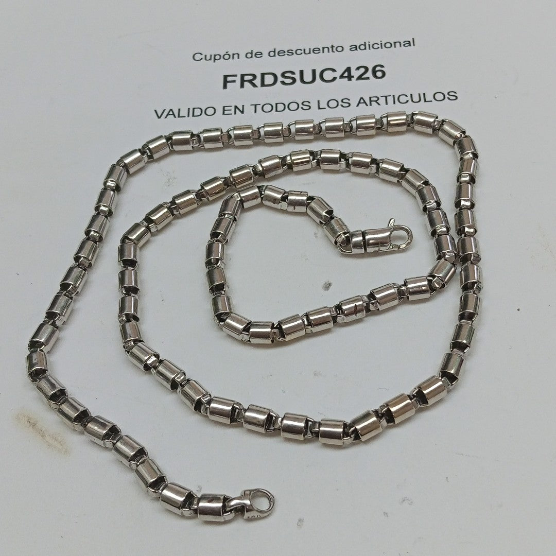 COLLAR ORO, ORO BLANCO 14 K 41.4 GRMS (SEMINUEVO)
