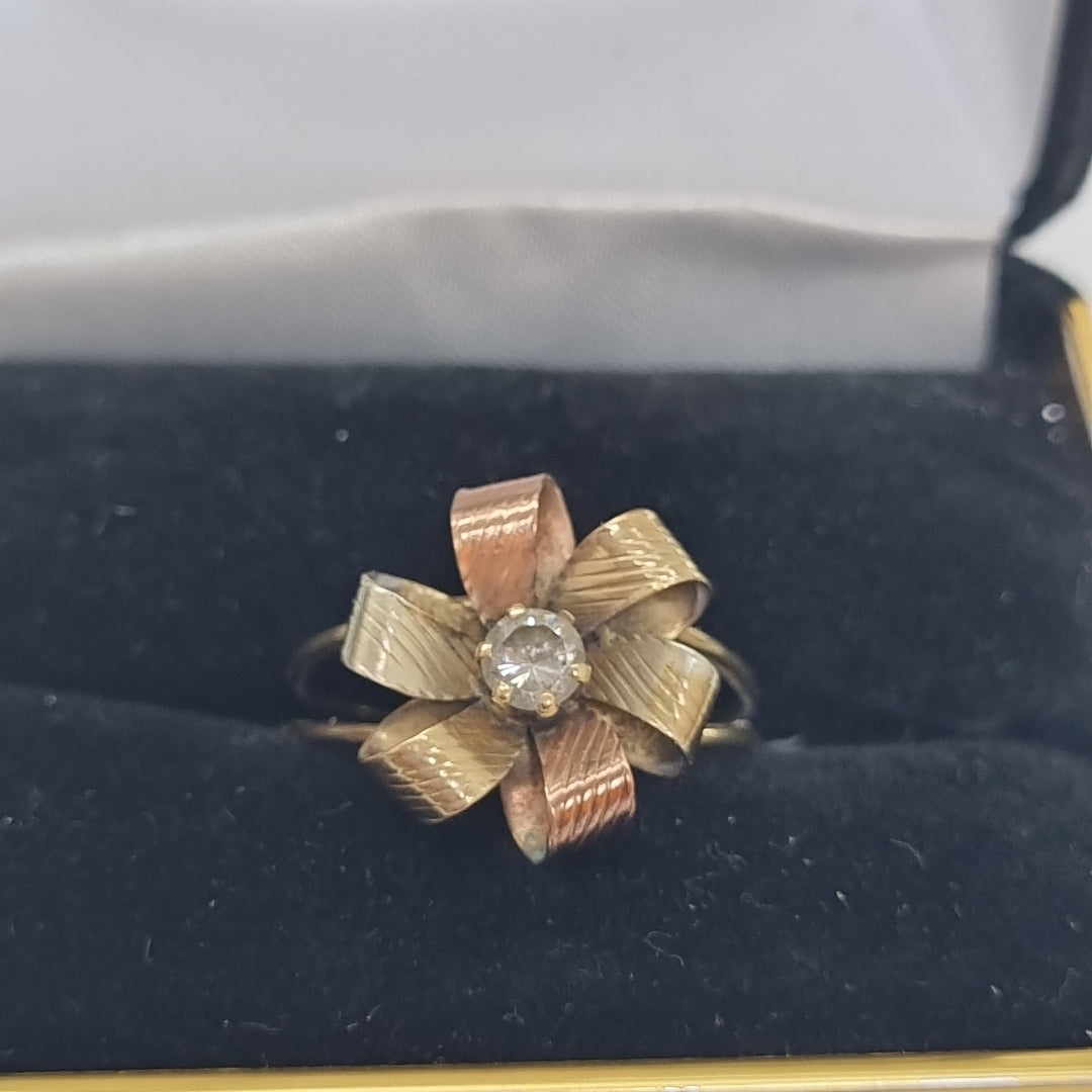 ANILLO ORO 10 K 2.6 GRMS (SEMINUEVO)