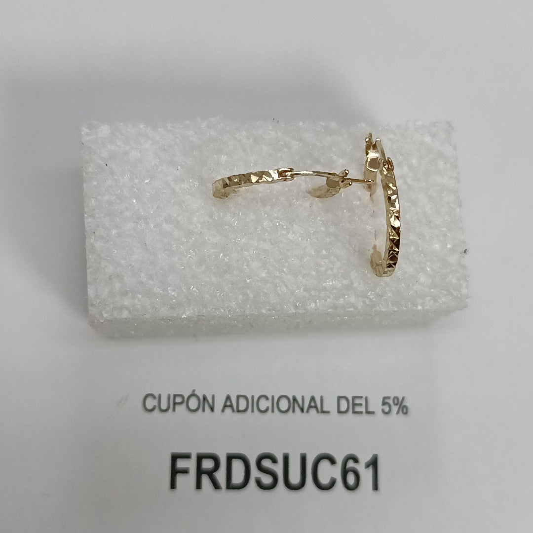 ARRACADAS ORO 14K 1.2 (NUEVO)