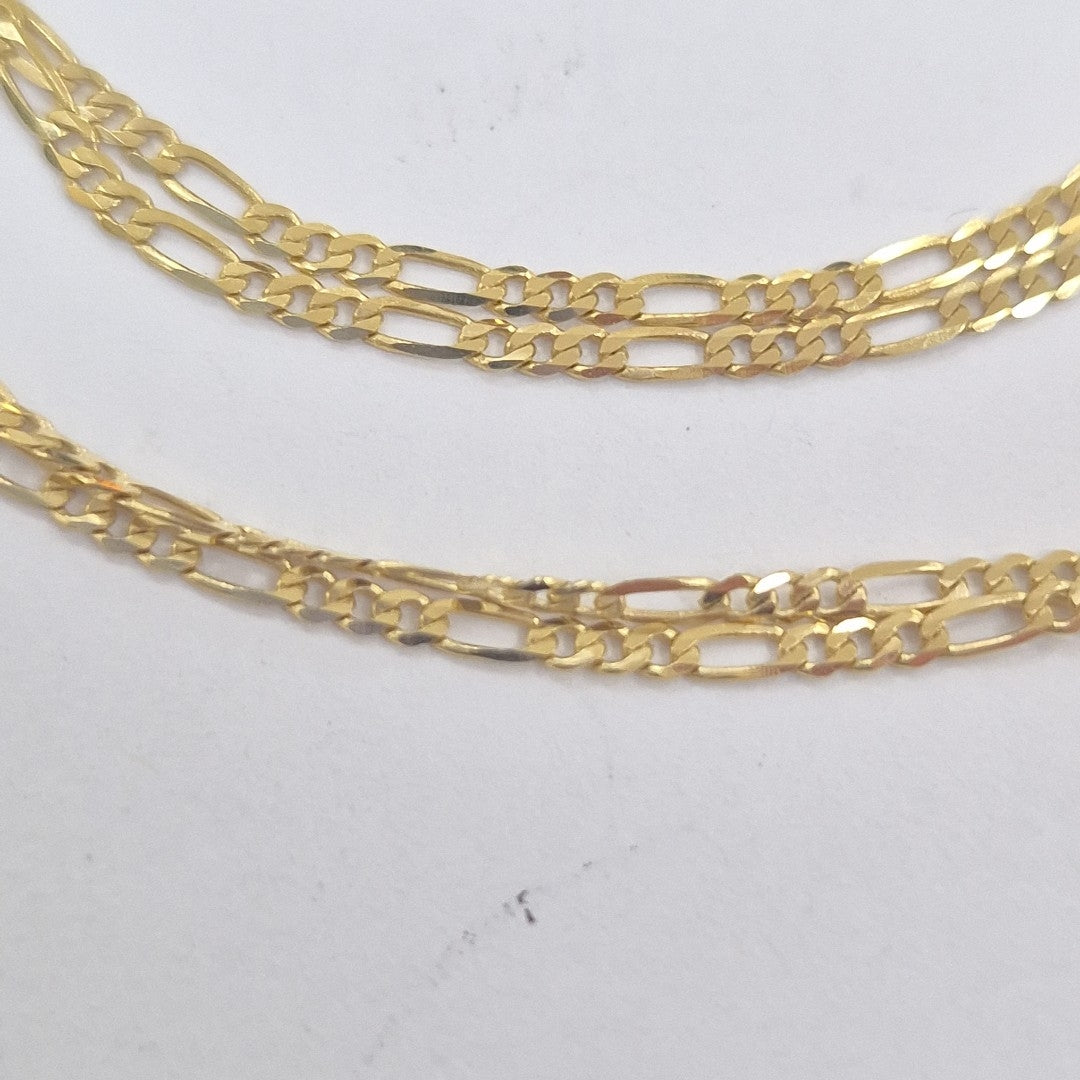 CADENAS CARTIER 3 1 AMARILLA ORO 14K 2 (NUEVO)