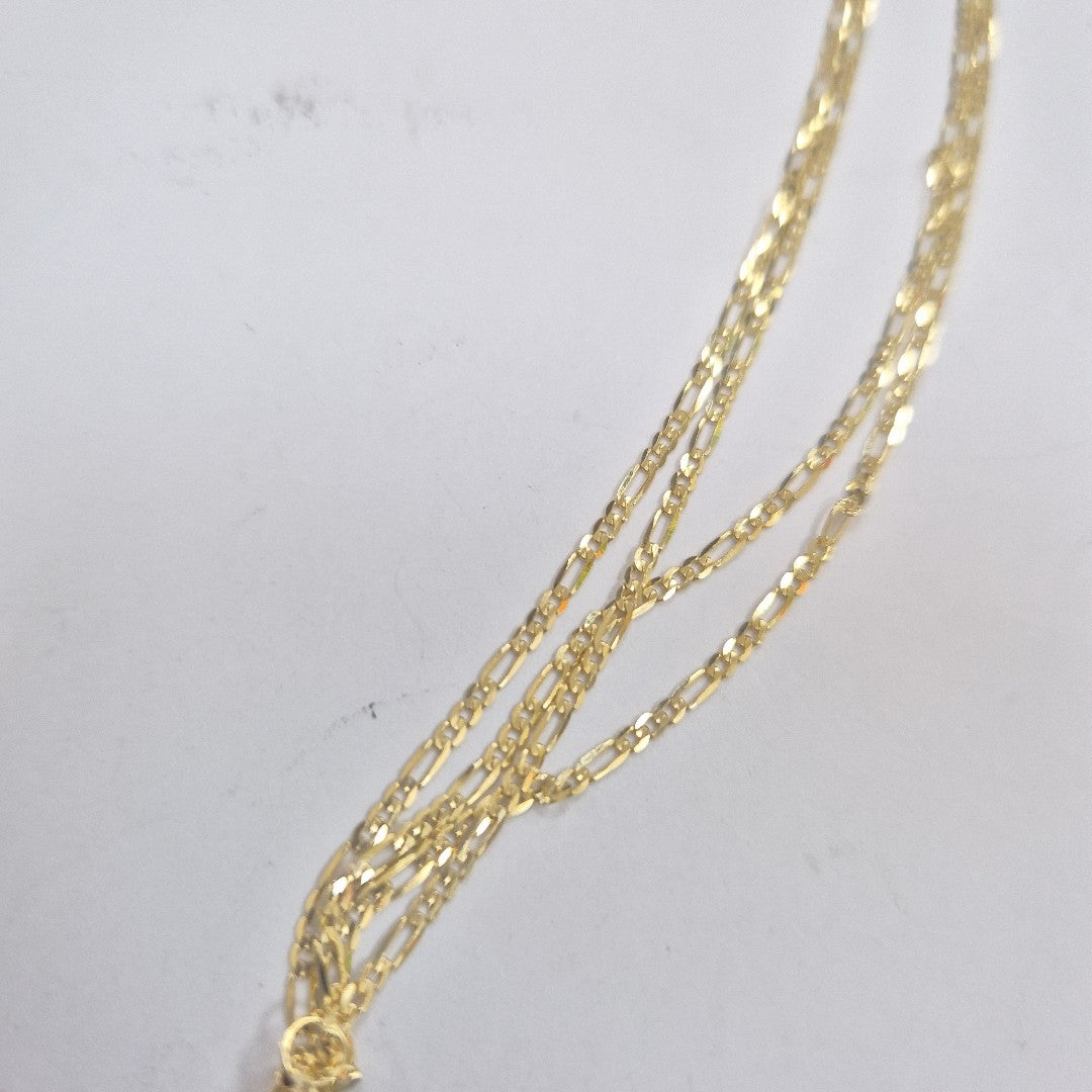 CADENAS CARTIER 3 1 AMARILLA ORO 14K 1.9 (NUEVO)