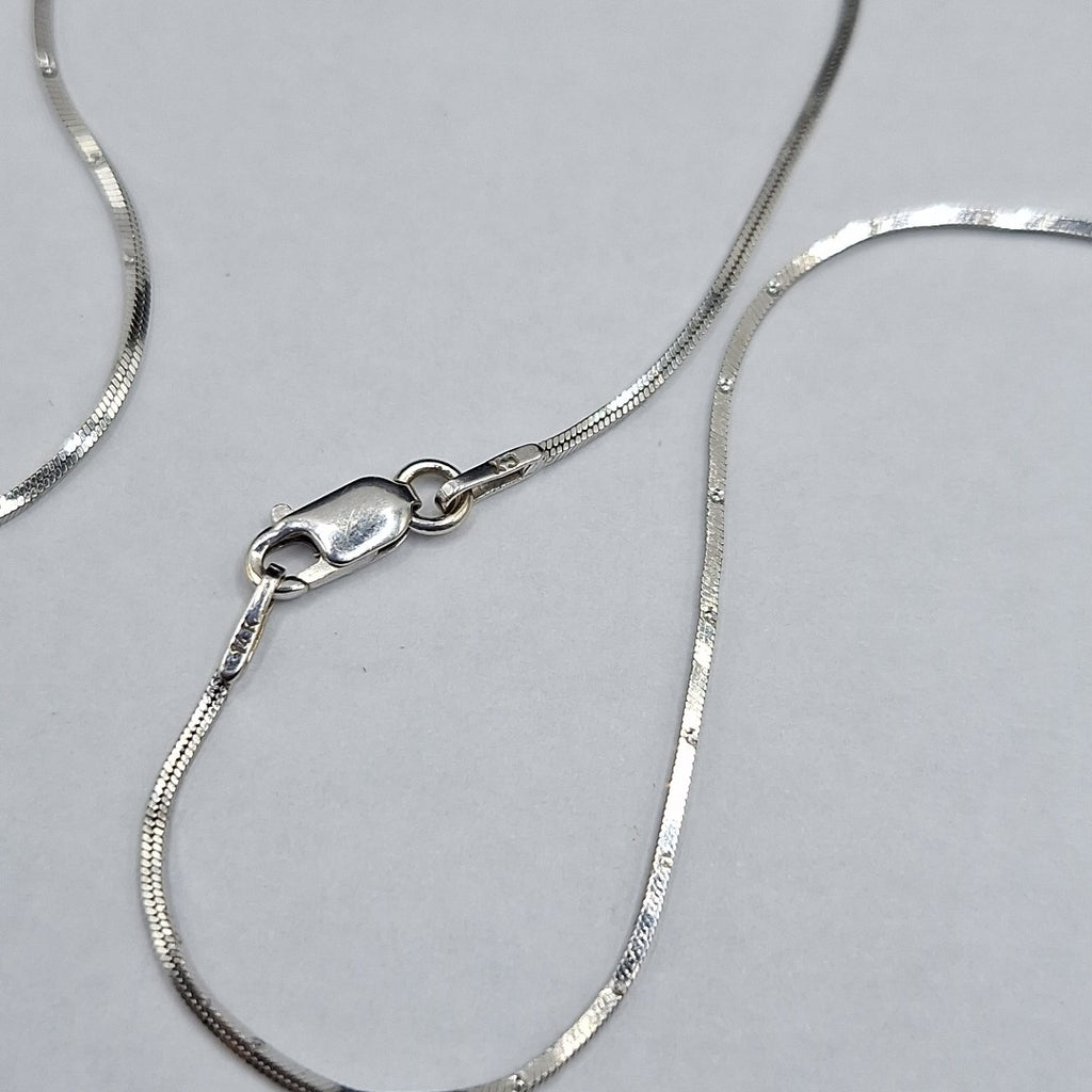 CADENA ORO, ORO BLANCO 14 K 3.5 GRMS (SEMINUEVO)