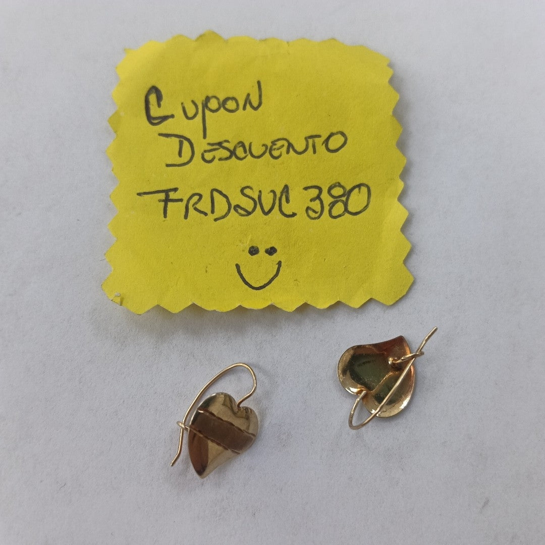 ARETES PAR ORO 10 K 0.7 GRMS (SEMINUEVO)