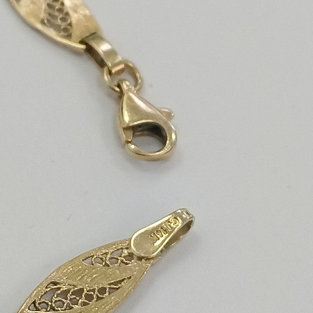 PULSERA ORO 14 K 4.3 GRMS (SEMINUEVO)